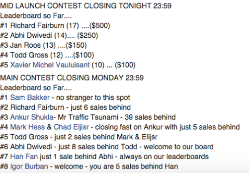 Leaderboards